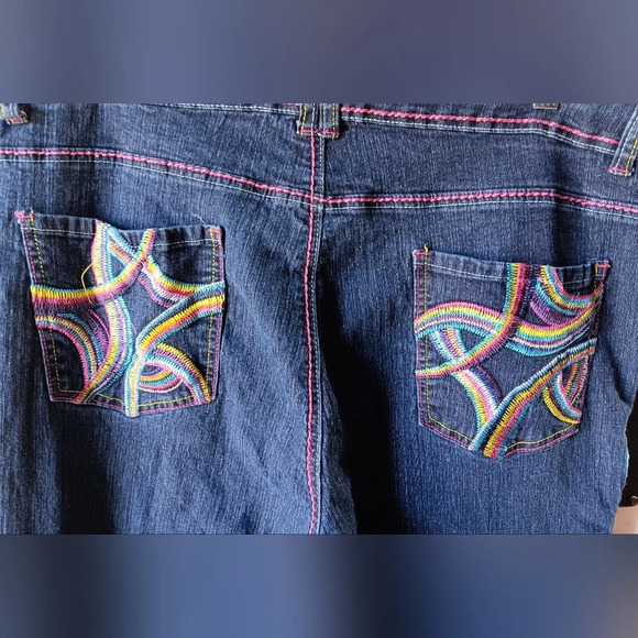 Apollo Jeans Juniors 21/22 Embroidered Pockets - Picture 6 of 7